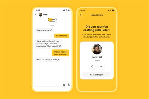 Bumble speed dating - That’s where Bumble’s Speed Dating game comes in. This new game within the Bumble app is live every Thursday from 7pm to 8pm in your time zone. It gives you the chance to be paired at random with a fellow dater who you can chat to for up to three minutes before moving on to the next person (just like speed dating IRL!). ...
